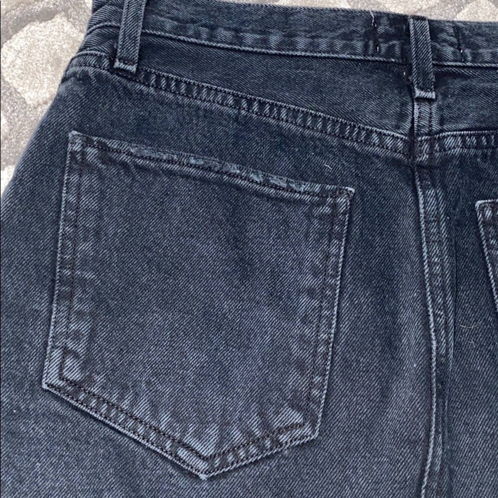 Agolde Black Denim Skirt - Picture 11 of 11